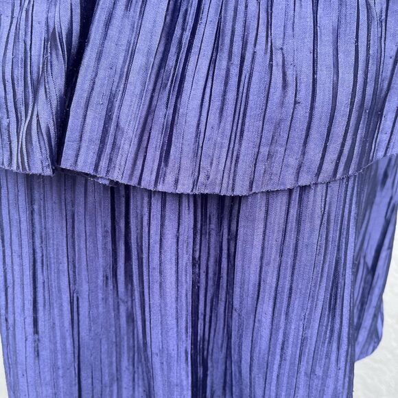 Vintage 80s Disco Shirt Off the shoulder Top Size Small - Picture 8 of 8